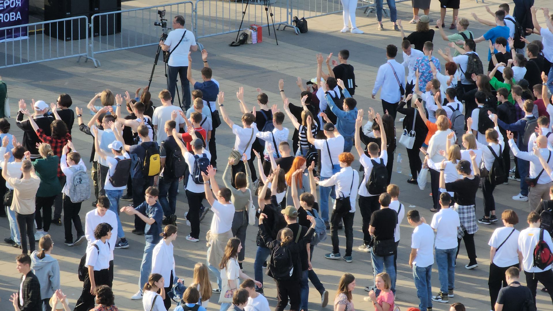 концерт, флешмоб, студенты, образование,