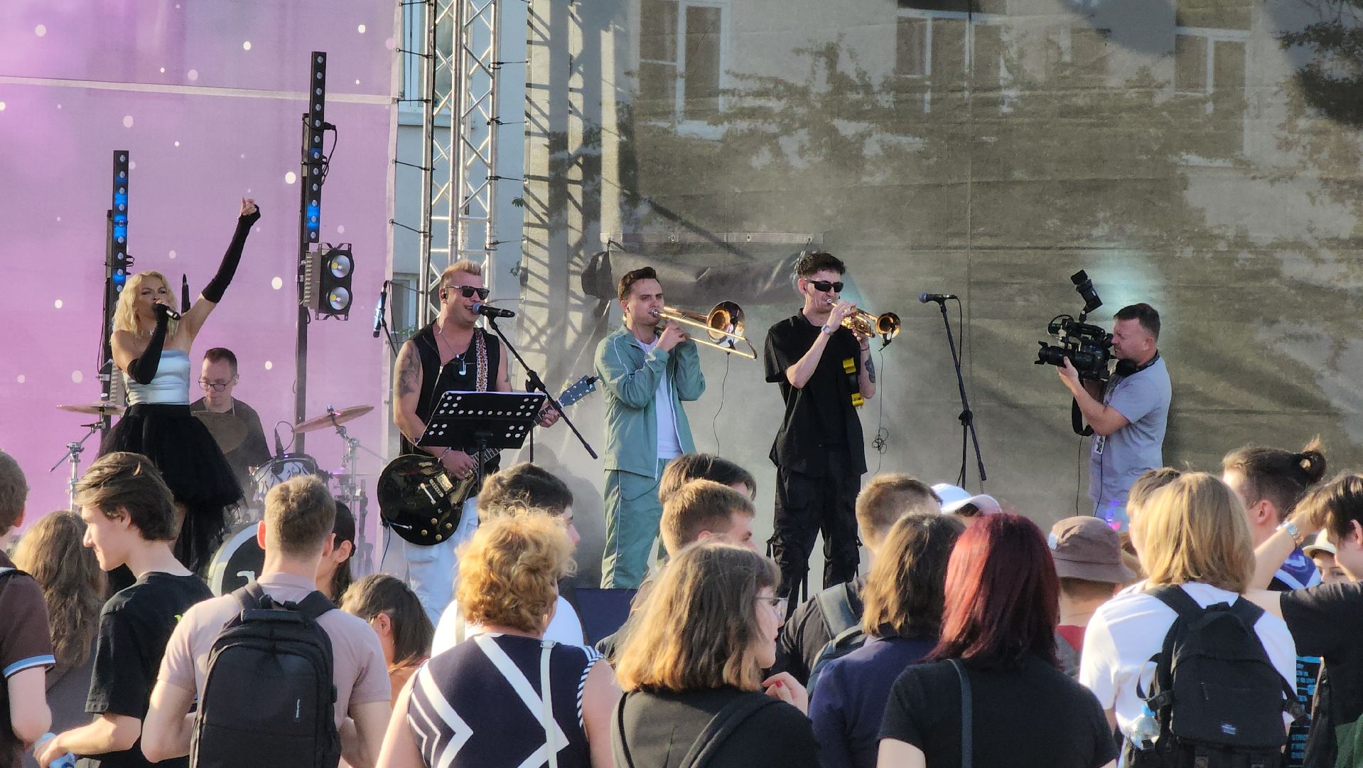 концерт, флешмоб, студенты, образование,