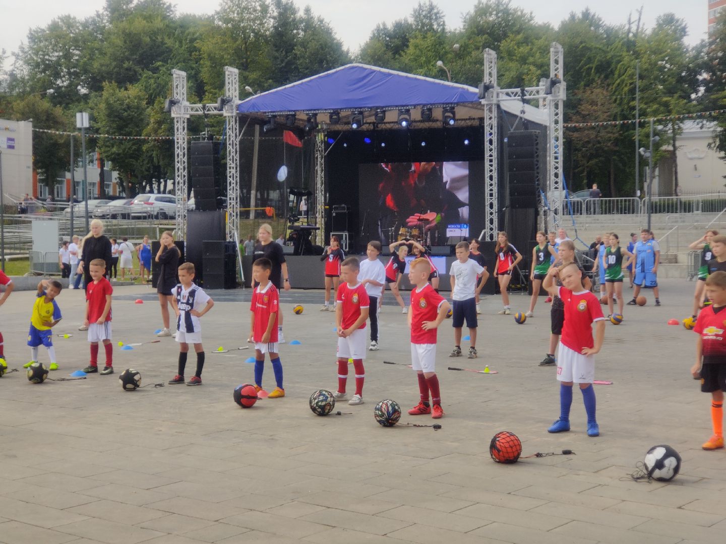 Красноармейск, Пушкинский, день города, спортивный праздник