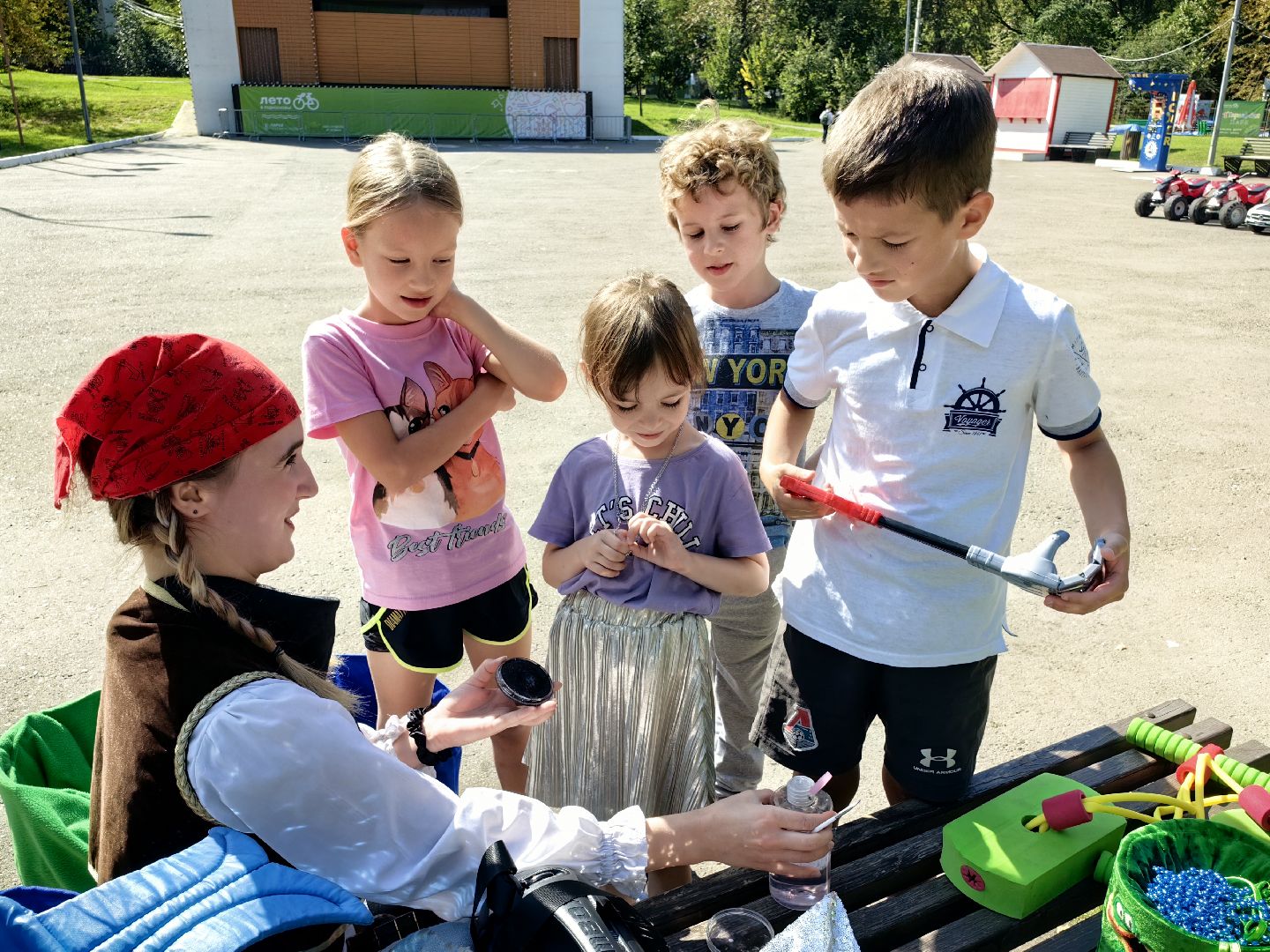 Праздник, парк, квест, Форт Боярд, пираты