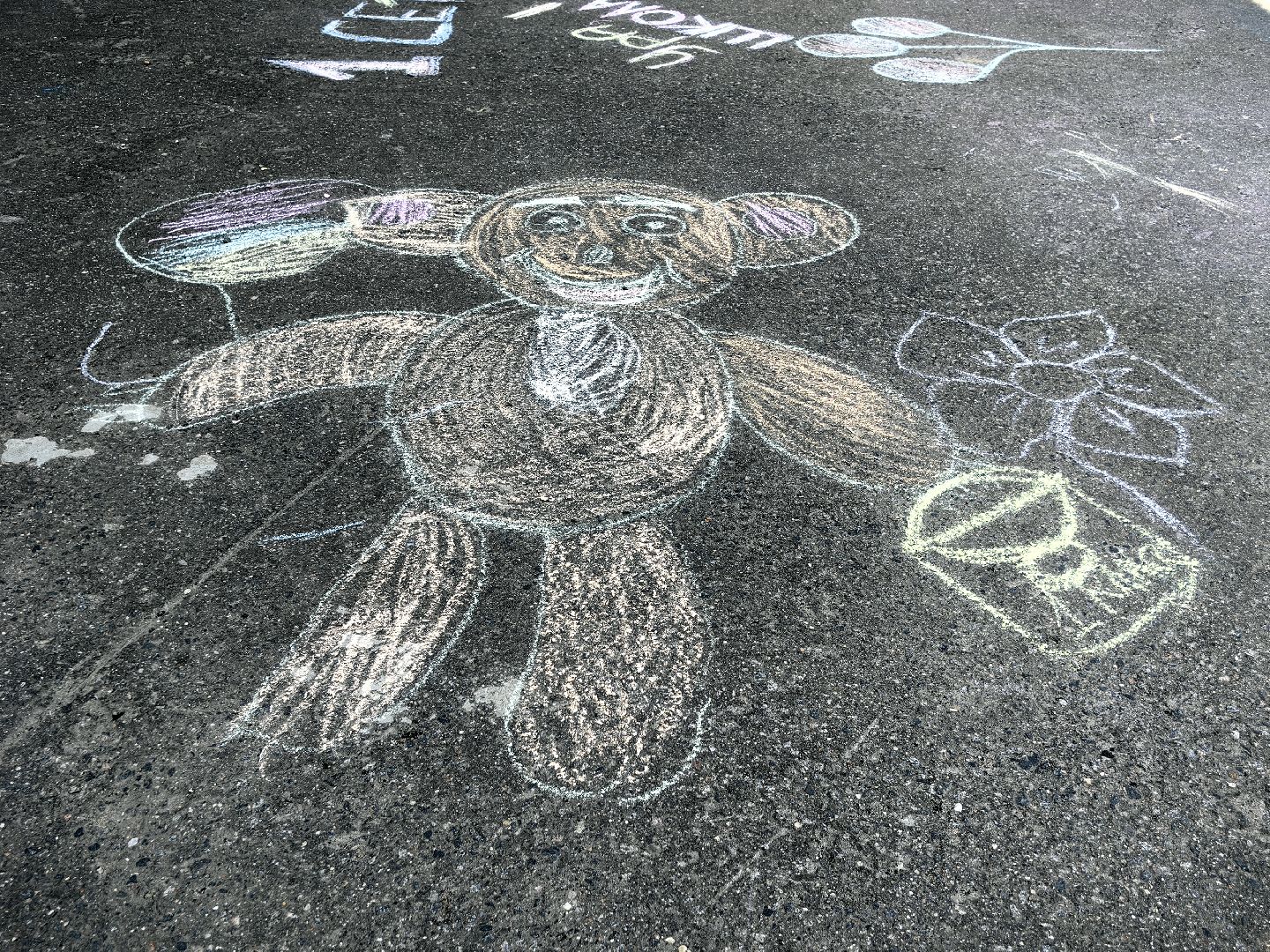 Парк, конкурс, рисунок, День Знаний