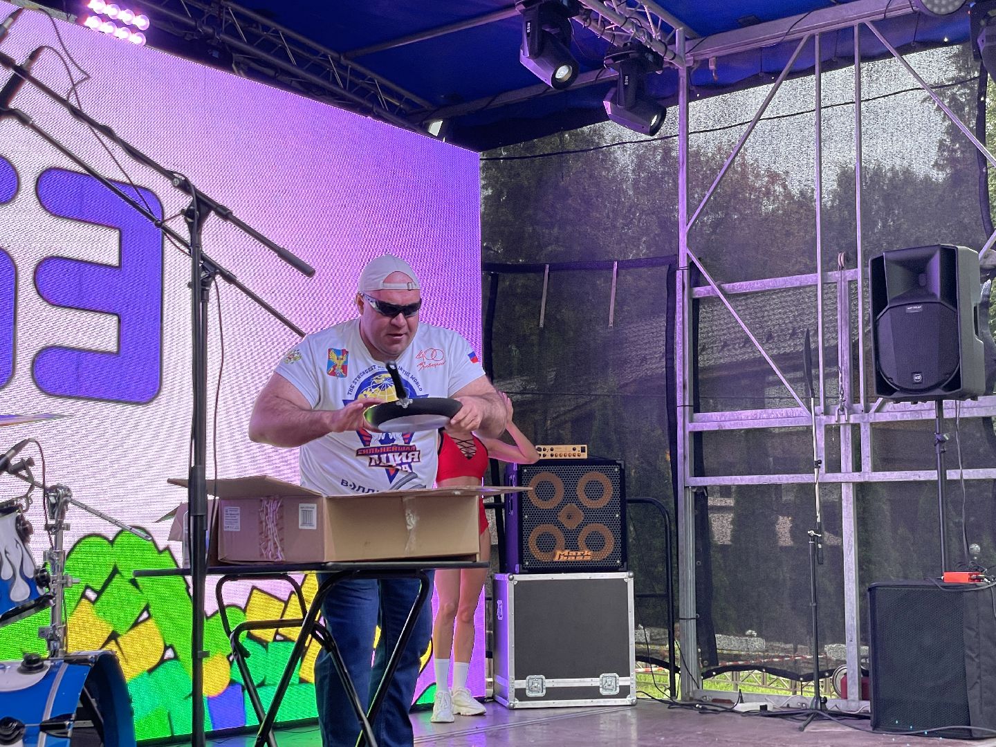 Спортсмен, рекорд России, сценический экстрим, люберцы