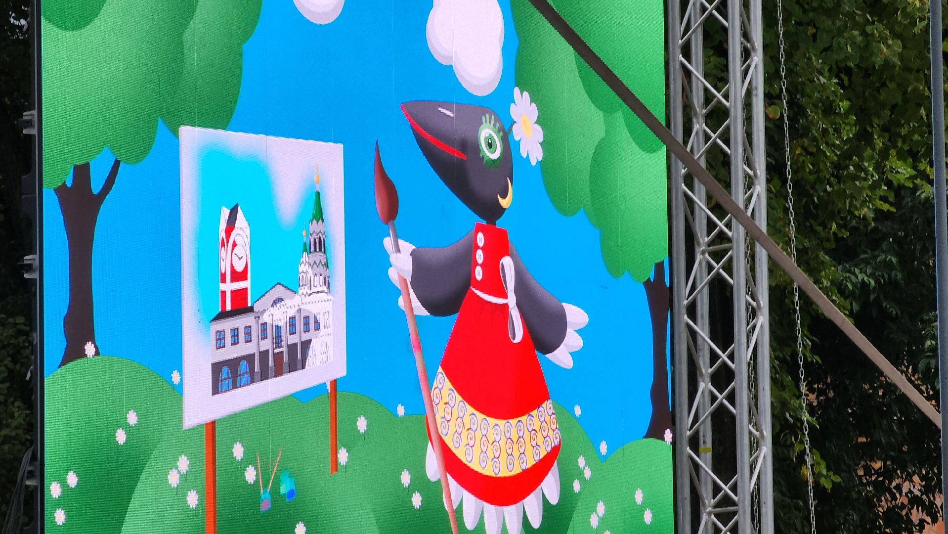 Егорьевск, областной фестиваль, анимация, пластилиновая ворона,