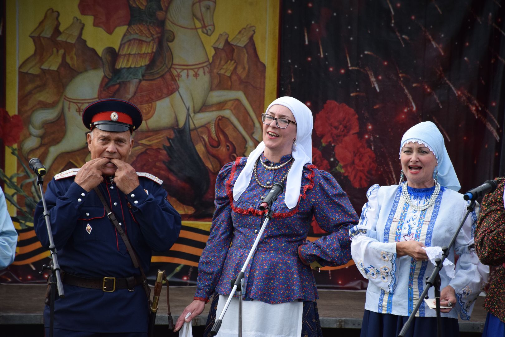 Павловский Посад, городской округ Павловский Посад, люди, праздник, казаки, ансамбль