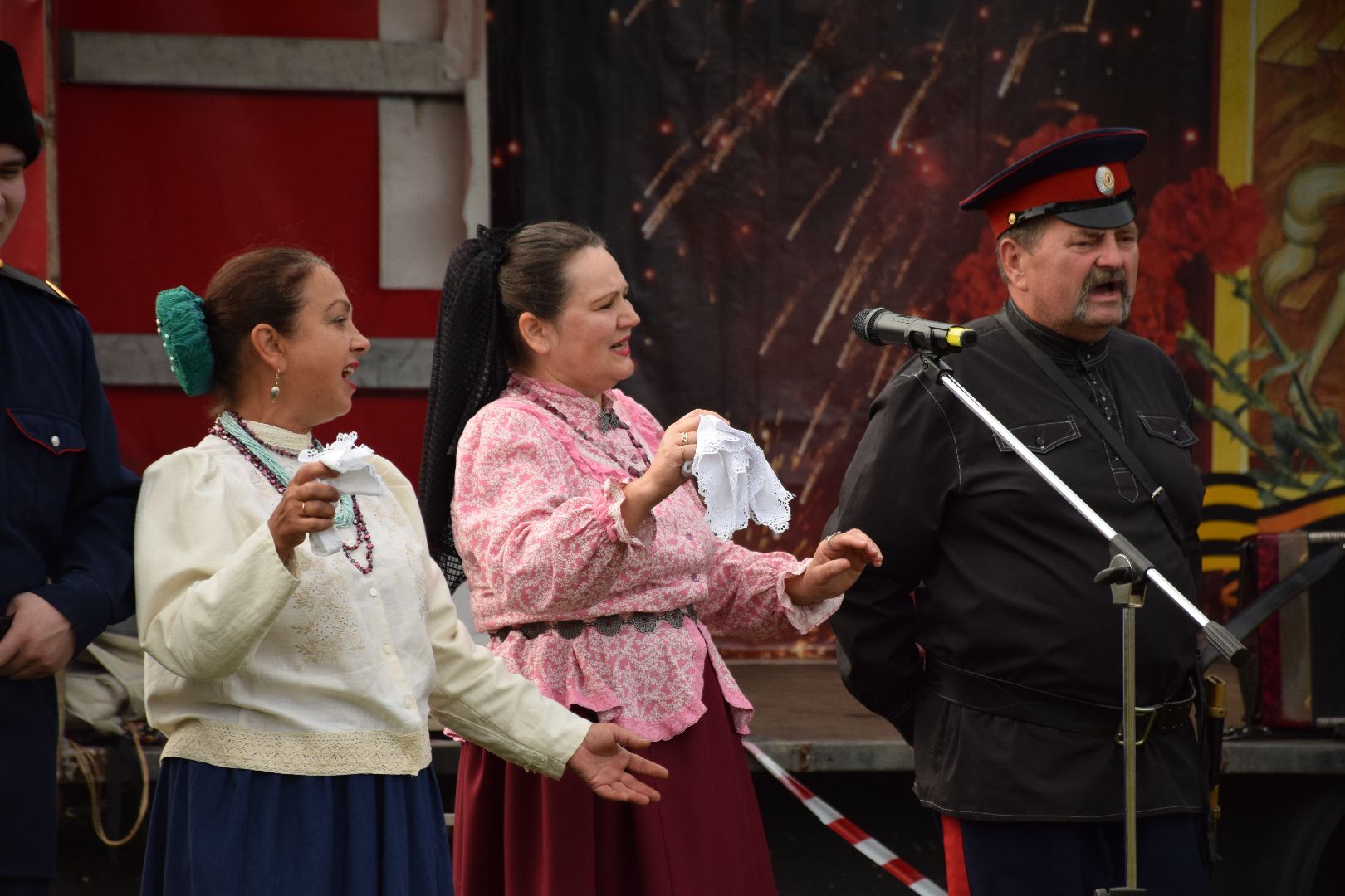 Павловский Посад, городской округ Павловский Посад, люди, праздник, казаки, ансамбль