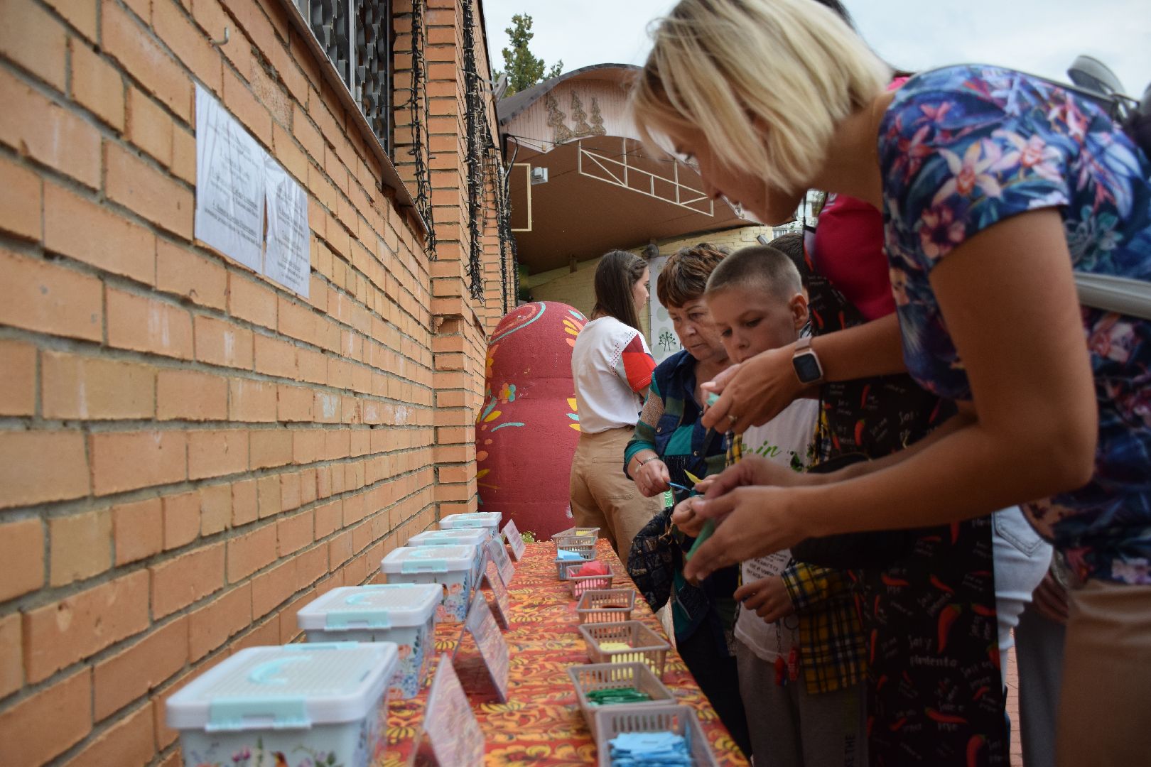 Павловский Посад, городской округ Павловский Посад, люди, парк, лето, еда, фестиваль