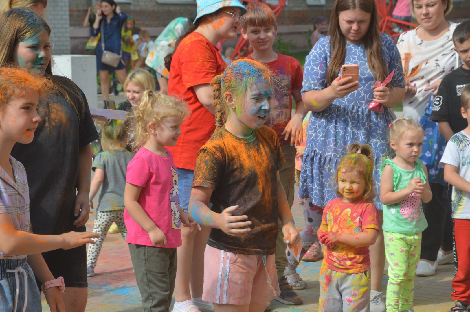 Шатура, краски осени, осень, краски холи, праздник,