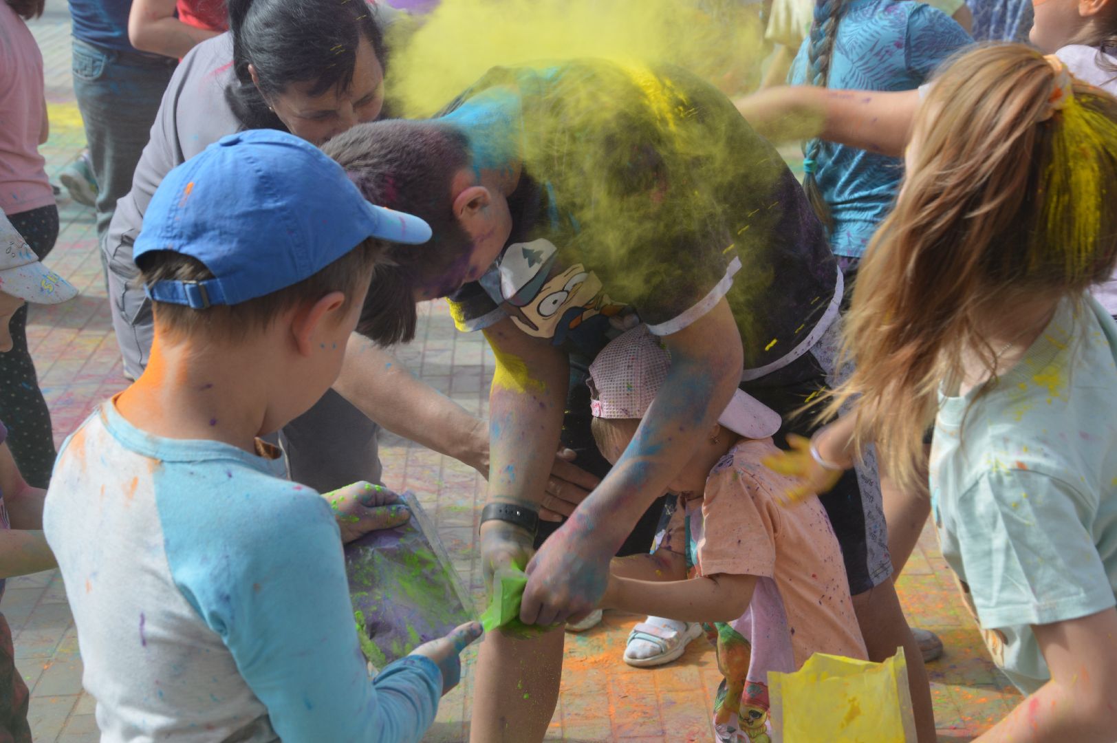 Шатура, краски осени, осень, краски холи, праздник,