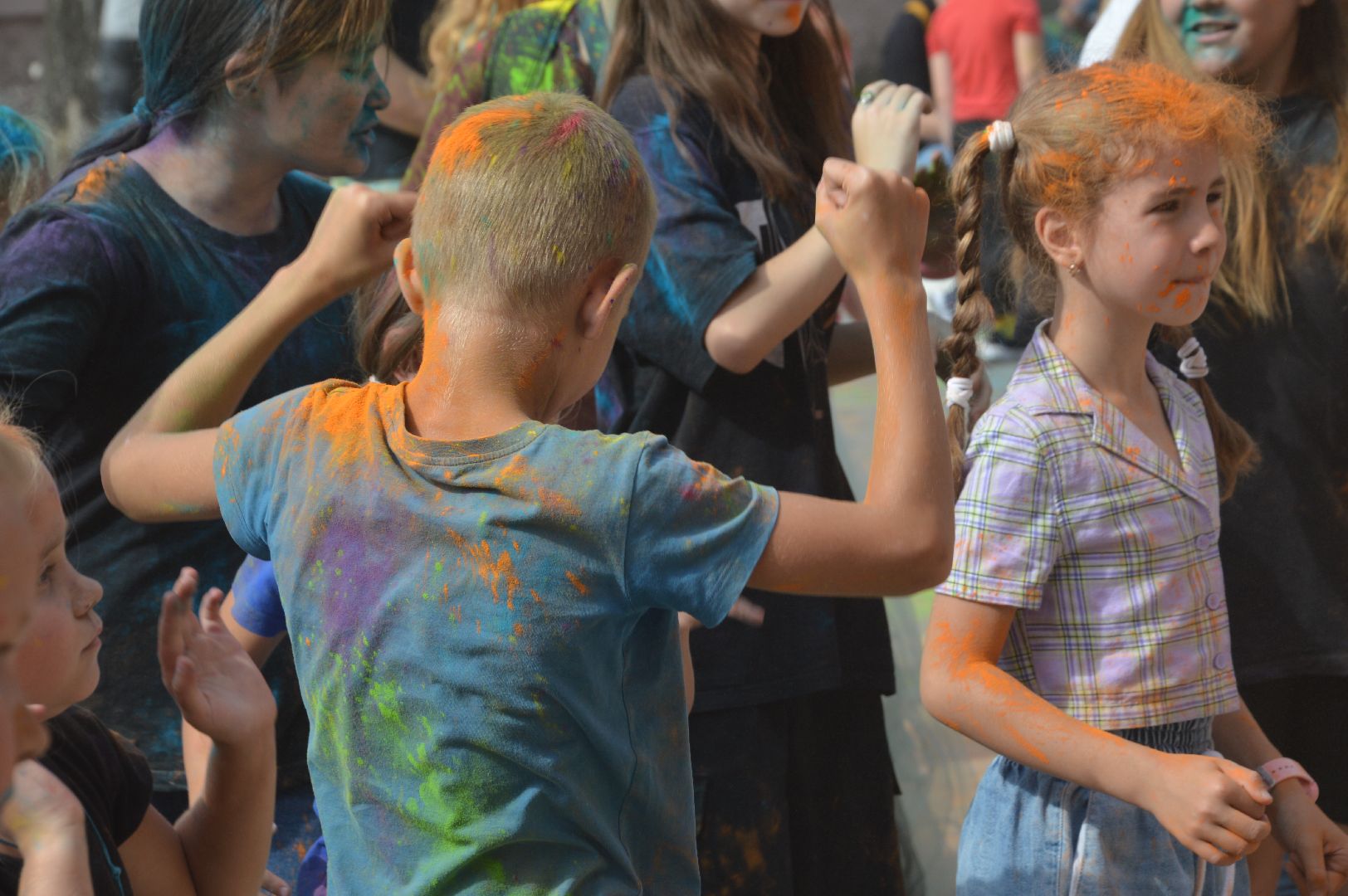 Шатура, краски осени, осень, краски холи, праздник,