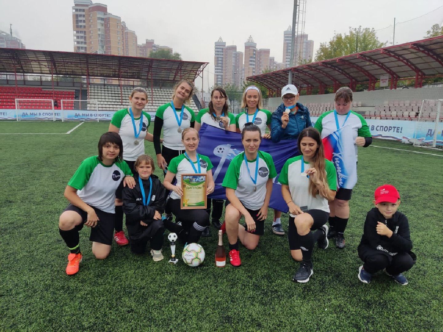 Балашиха, женский футбол, футбольная команда Драйв