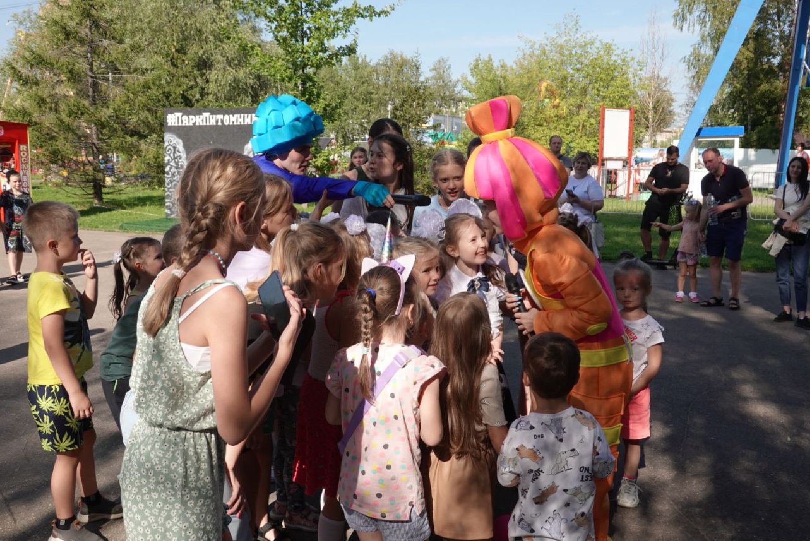 Серпухов, Подмосковье, парк, дети, развлекательная программа