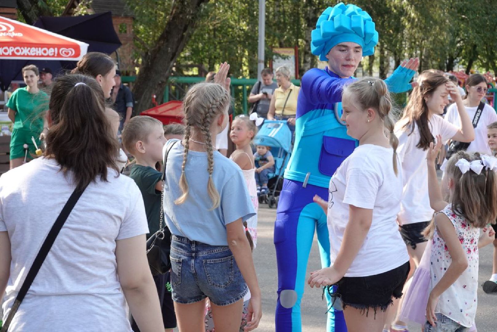 Серпухов, Подмосковье, парк, дети, развлекательная программа