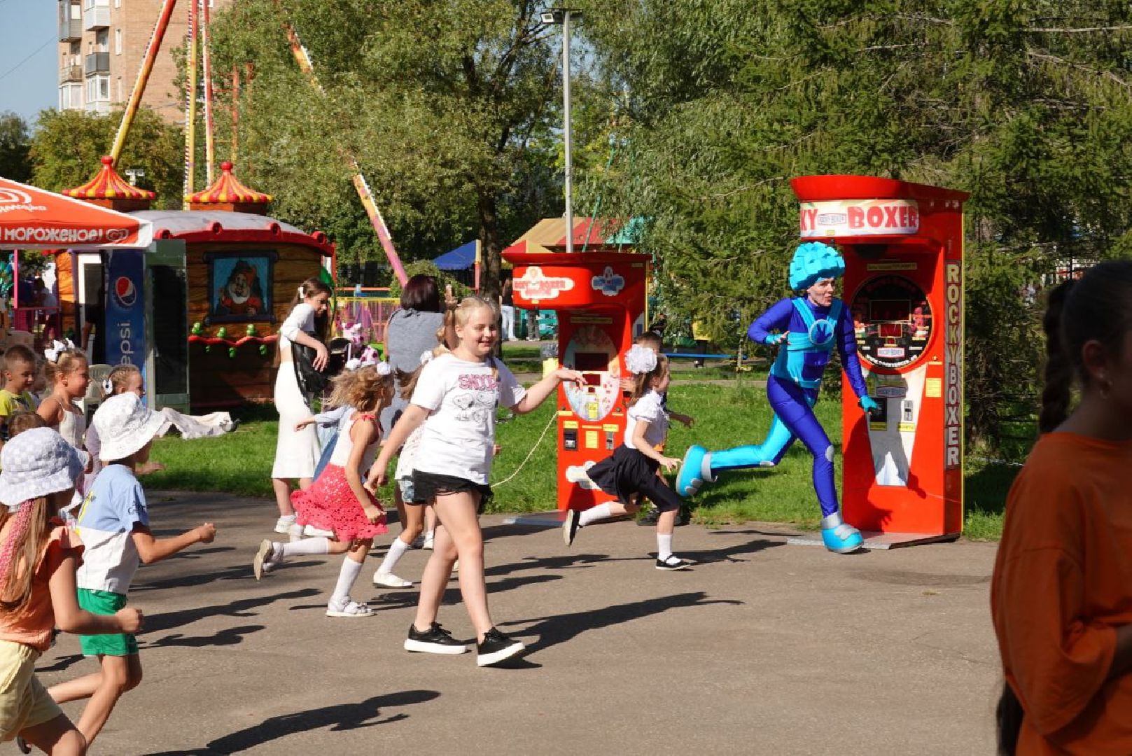 Серпухов, Подмосковье, парк, дети, развлекательная программа