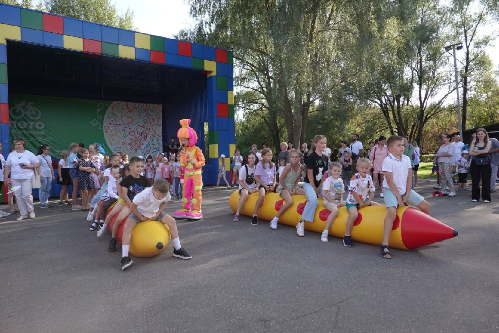 Серпухов, Подмосковье, парк, дети, развлекательная программа