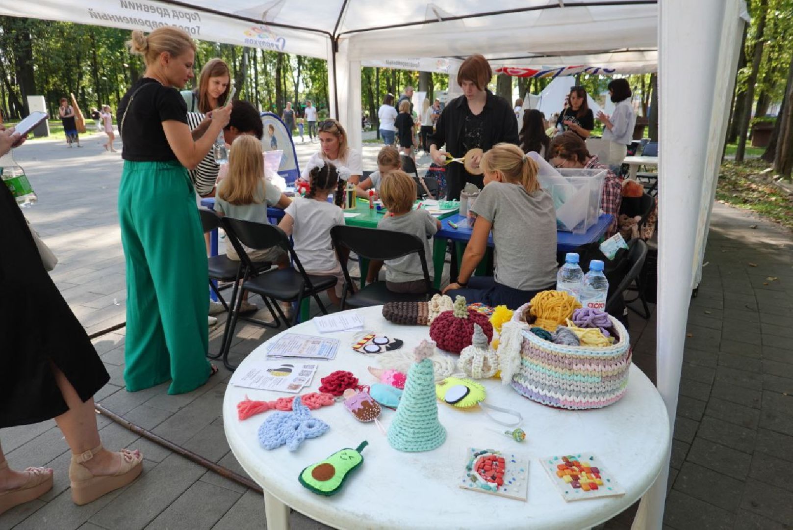 Серпухов, Подмосковье, парк, дети, День знаний, губернатор