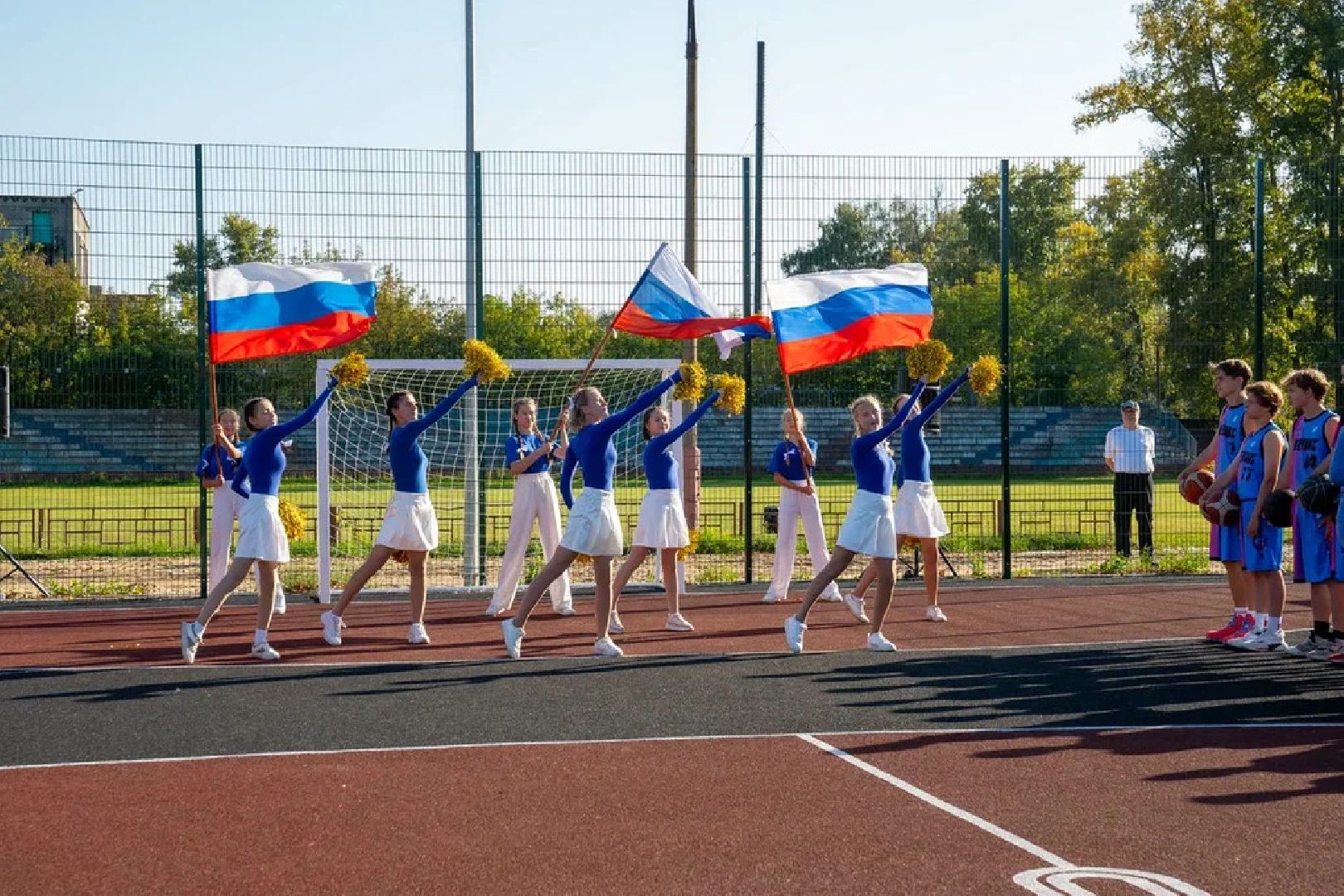 Спорт, площадка, открытие, стадион, спортсмены, спортшкола, Ликино-Дулево, Орехово-Зуево