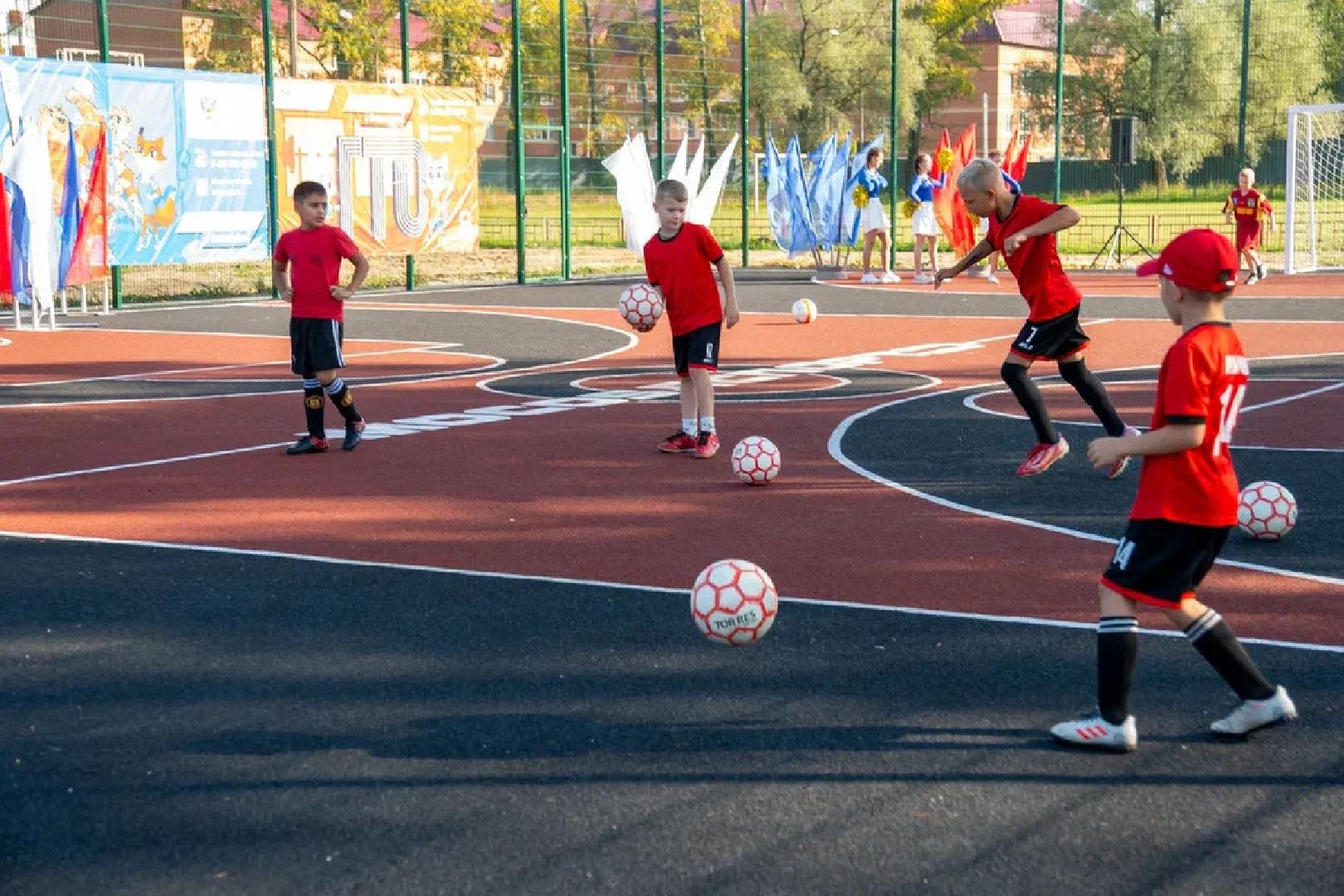Спорт, площадка, открытие, стадион, спортсмены, спортшкола, Ликино-Дулево, Орехово-Зуево