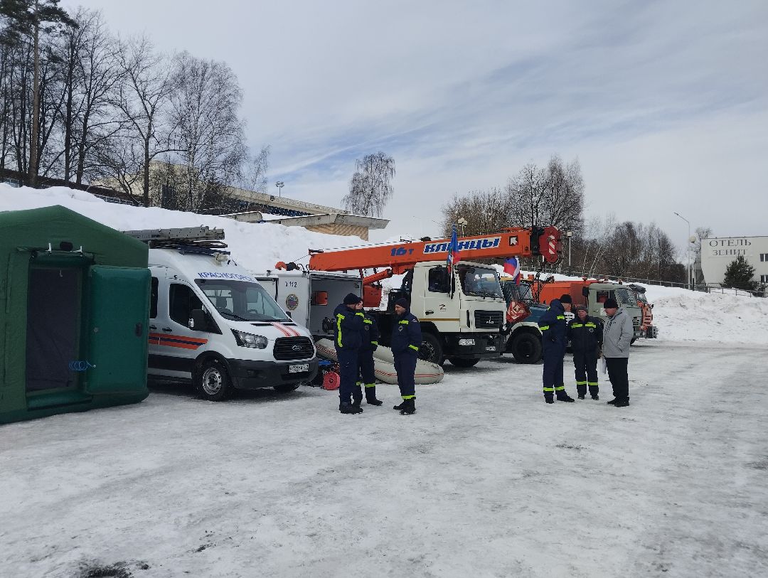 Смотр техники, МОСЧС