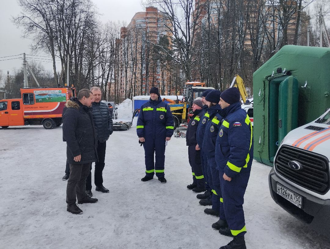 Смотр техники, МОСЧС