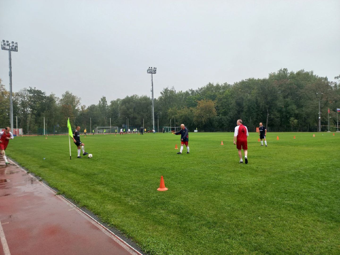 Солнечногорск, ветераны, футбол, ничья, матч