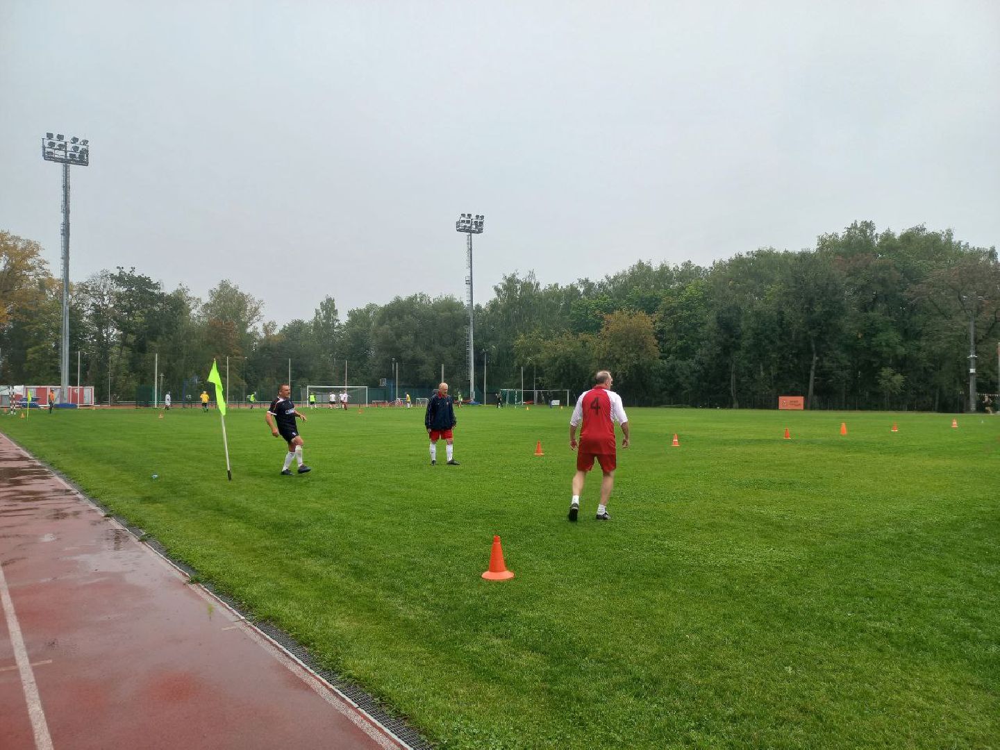 Солнечногорск, ветераны, футбол, ничья, матч