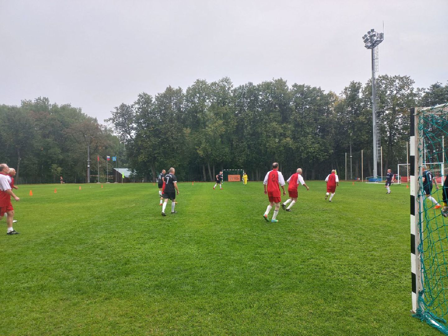 Солнечногорск, ветераны, футбол, ничья, матч