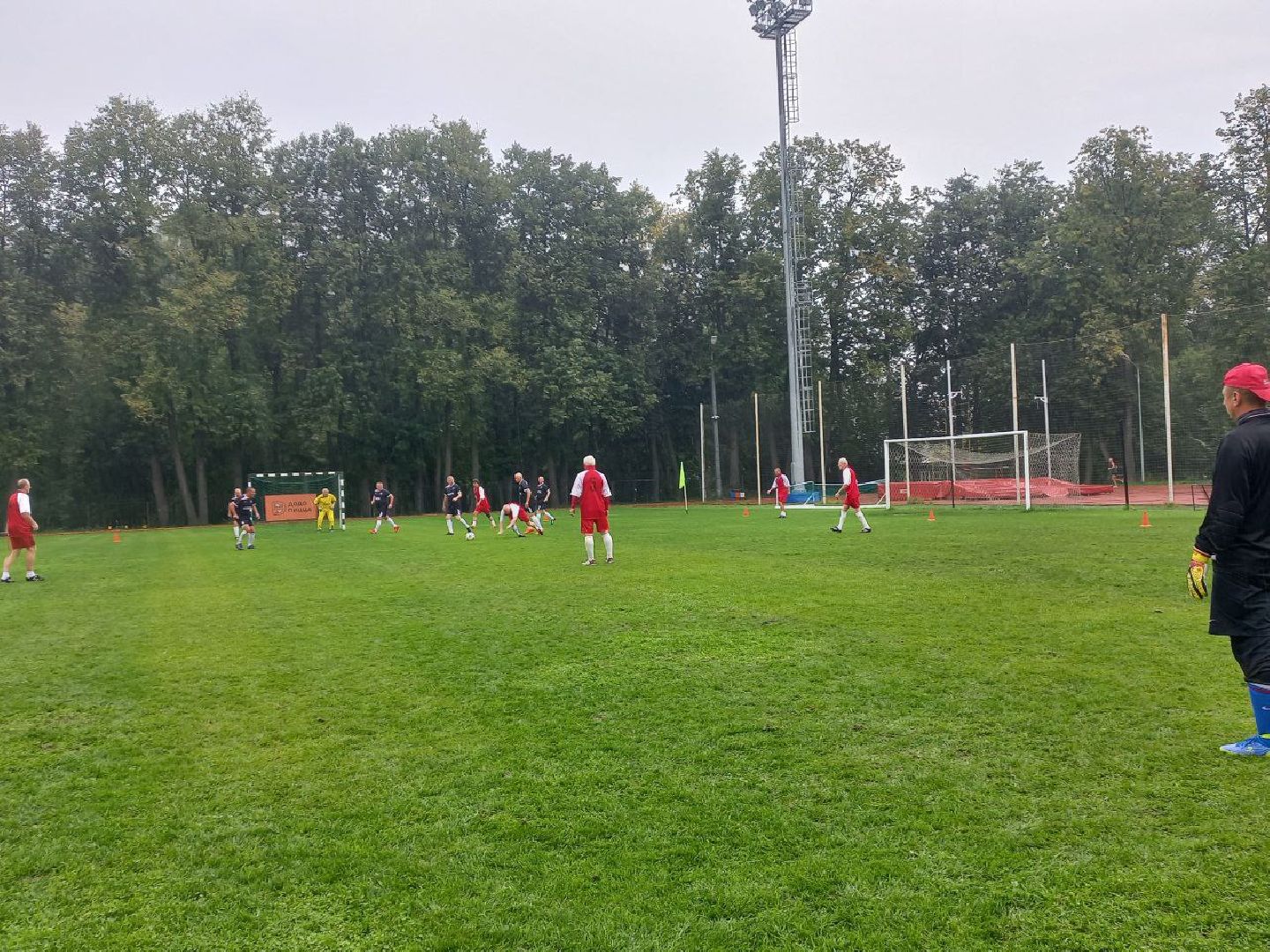 Солнечногорск, ветераны, футбол, ничья, матч