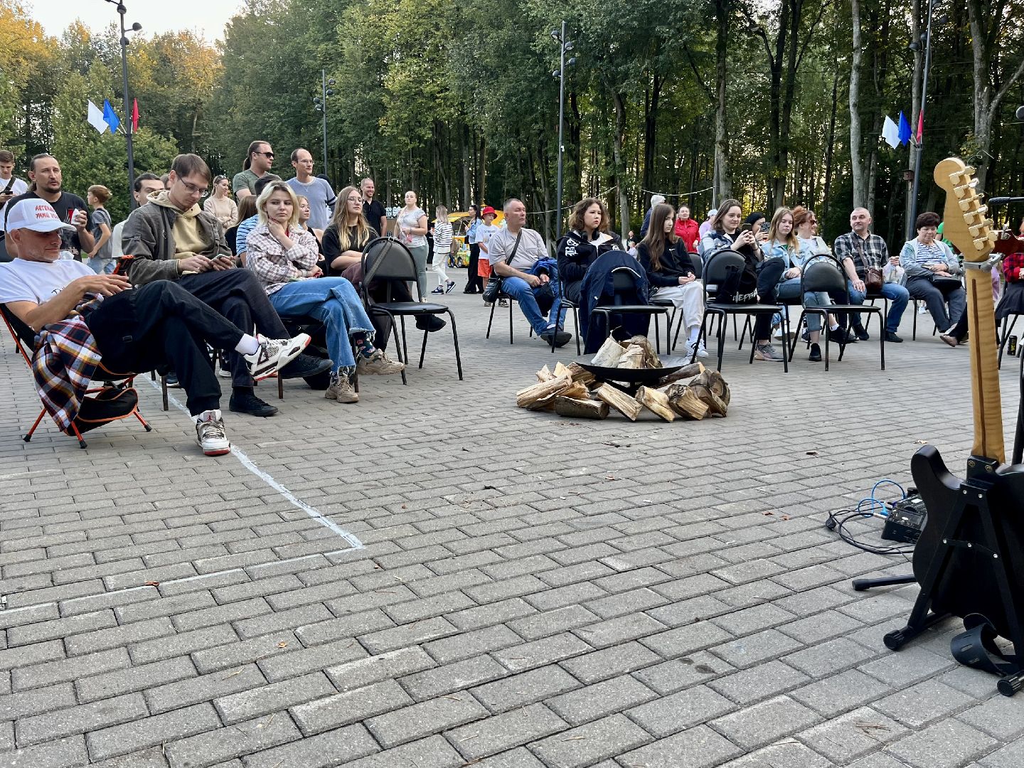 Наро-Фоминск, музыкальные вечера, песни под гитару, Центральный парк