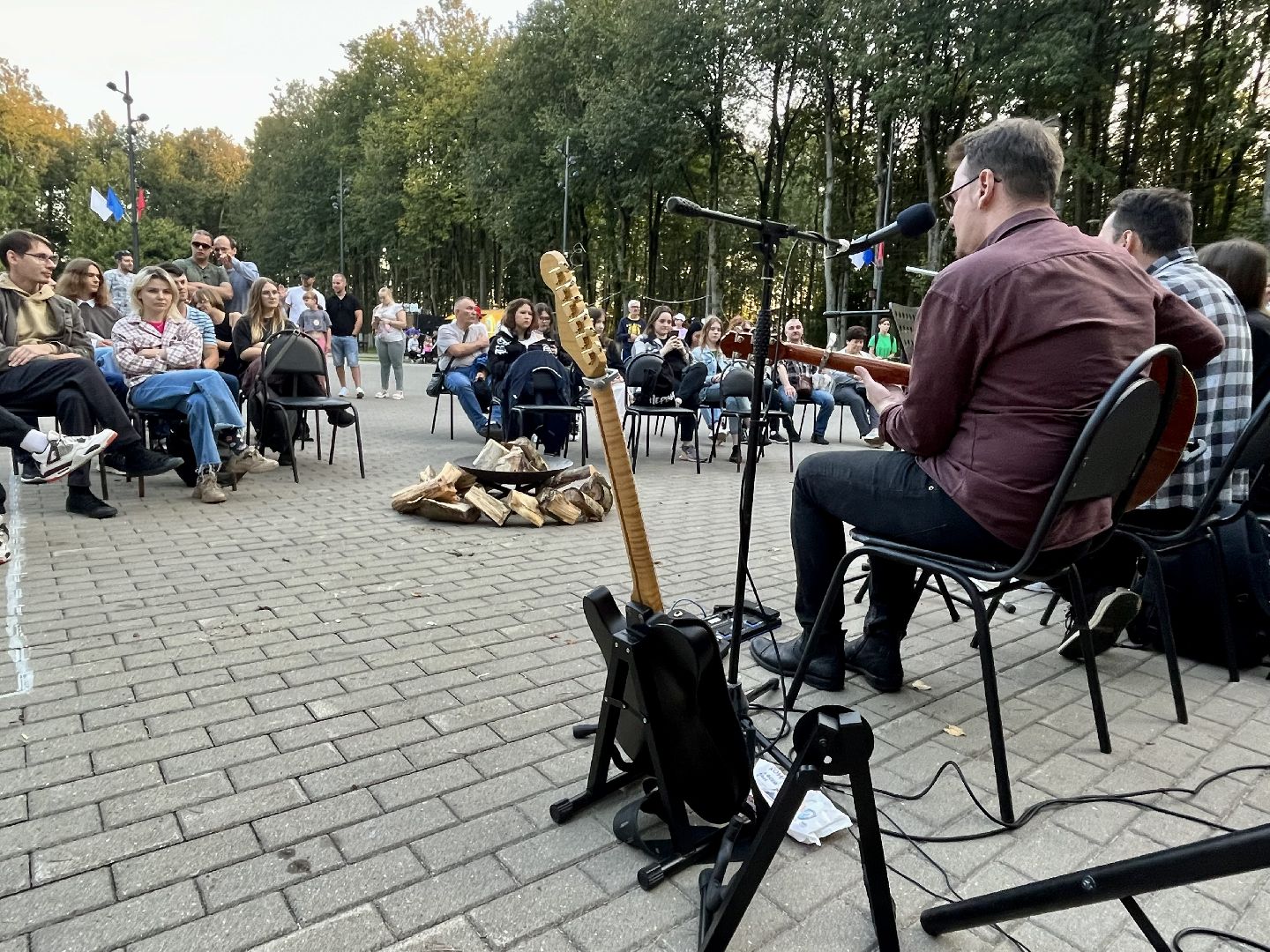 Наро-Фоминск, музыкальные вечера, песни под гитару, Центральный парк