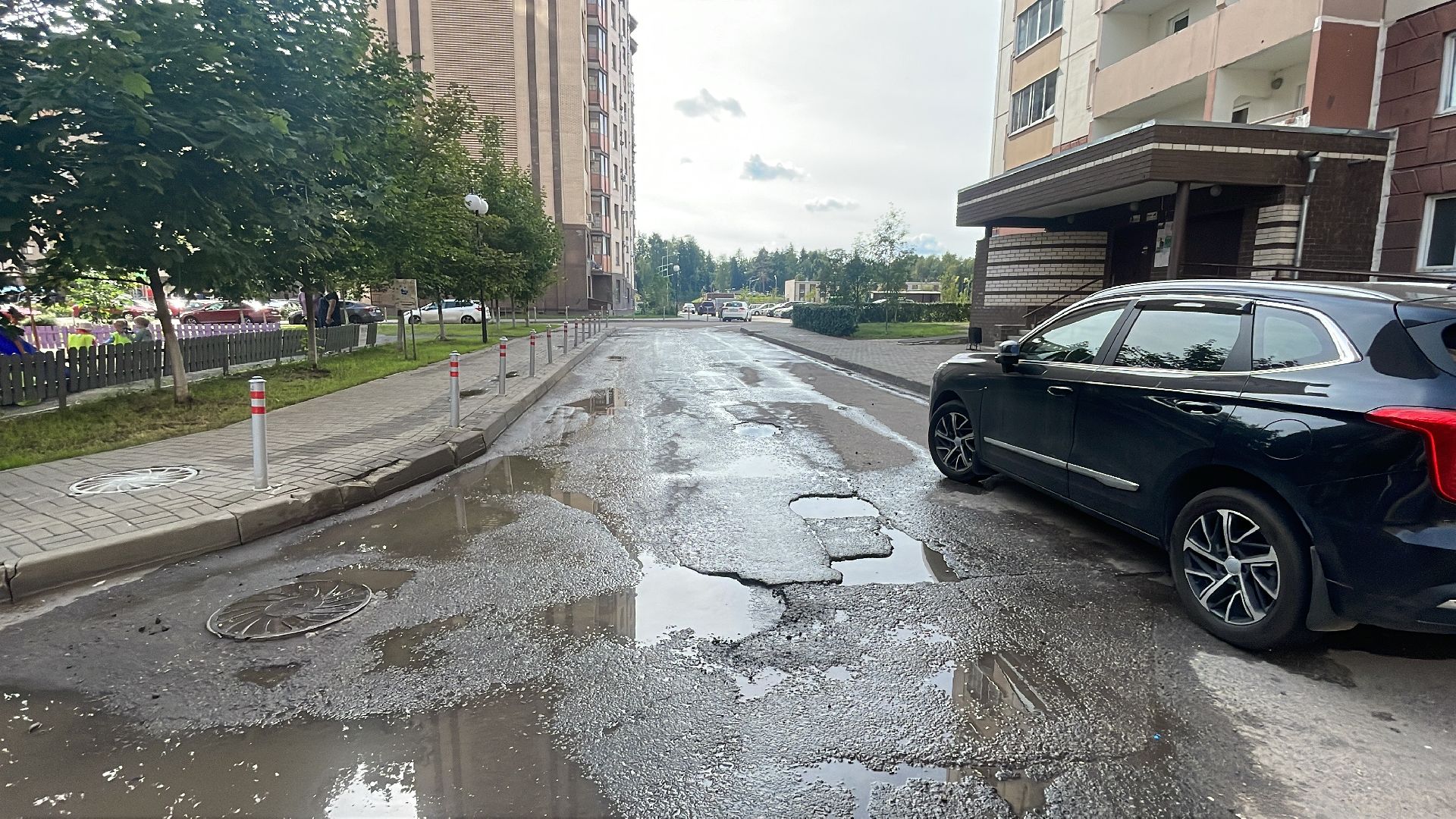 Одинцово, Гусарская баллада, мусор, пожар