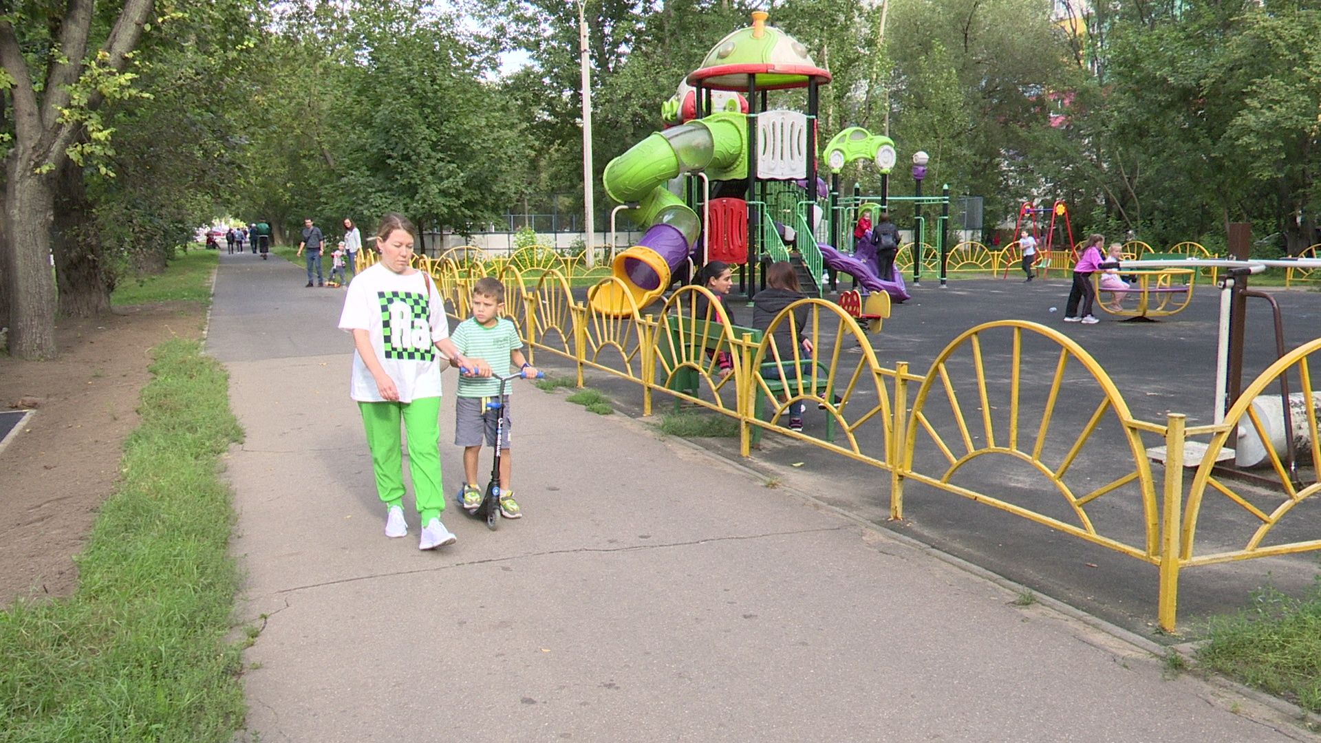 Реутов, благоустройство, МЦД-4, сквер