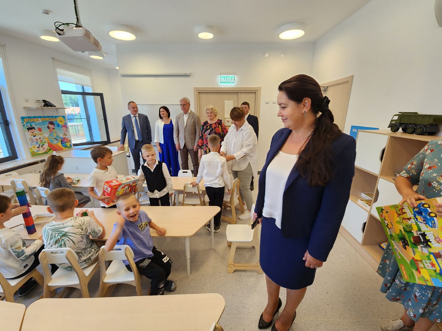 детский сад; бобрёнок; дети; строительство