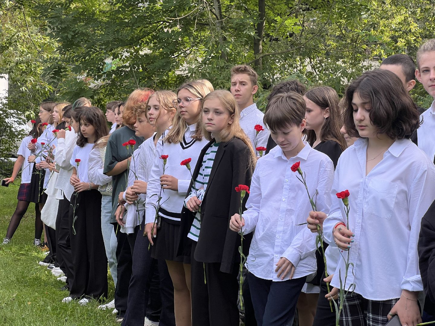 Химки, День памяти жертв беслана, монумент, терроризм, школа