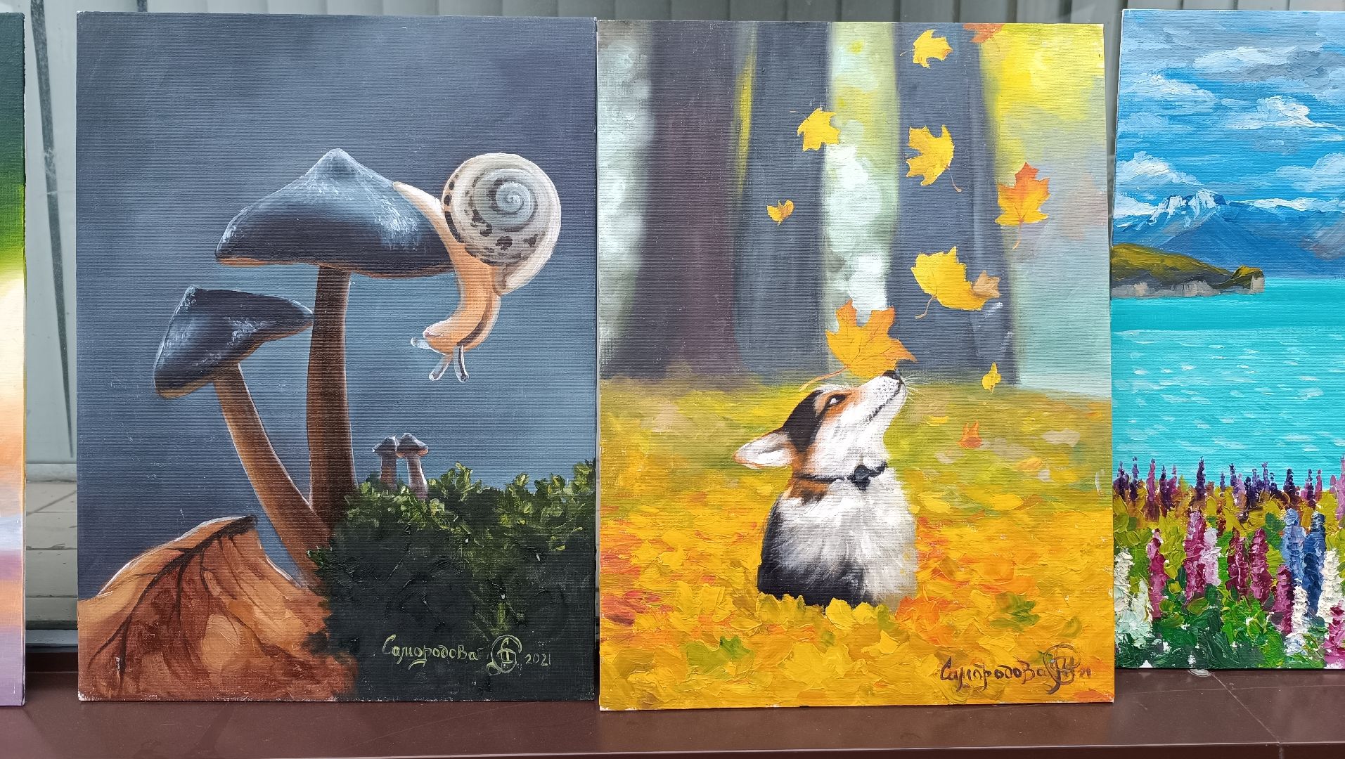 Лобня, картина, выставка