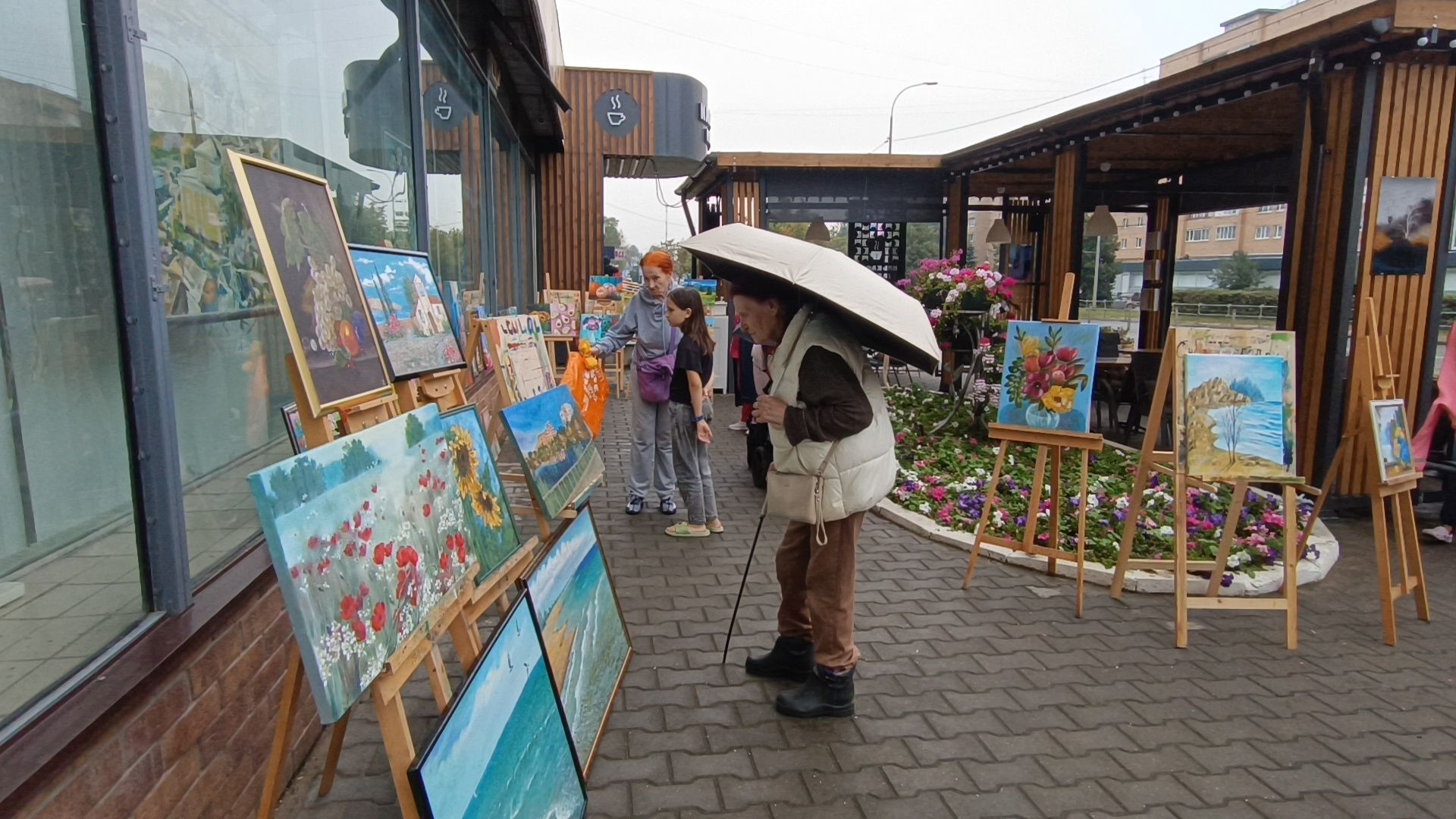 Лобня, картина, выставка