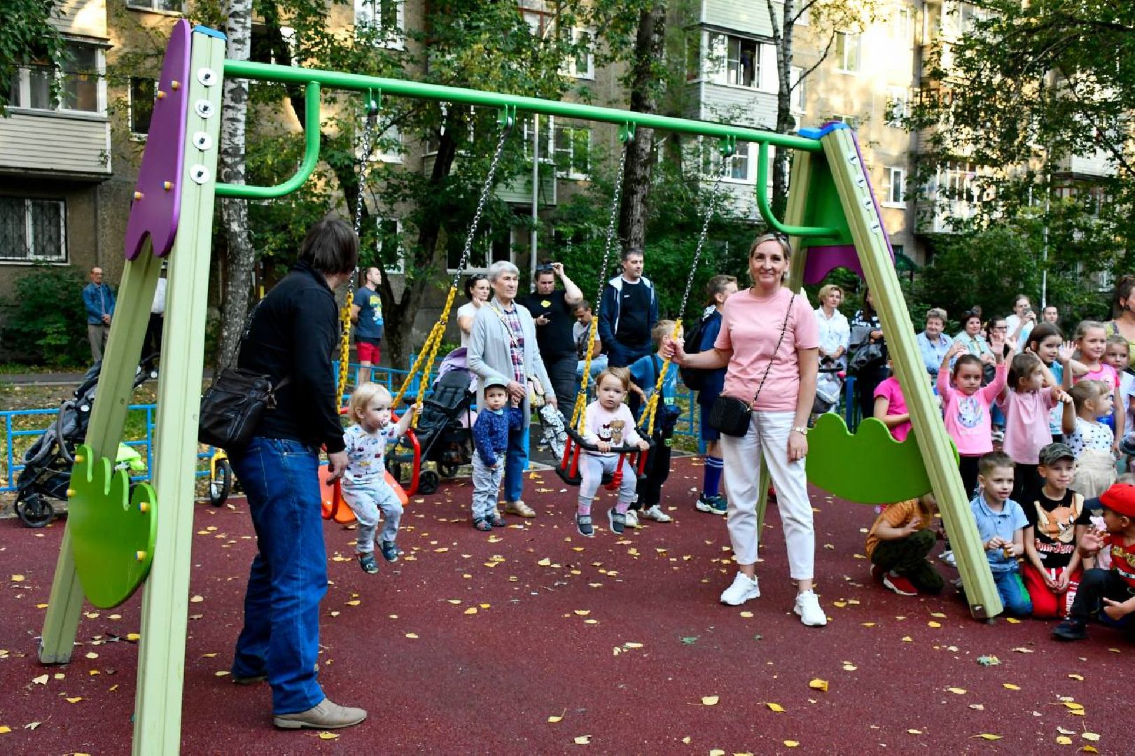 детская, площадка, губернаторская, программа, улица, Гагарина