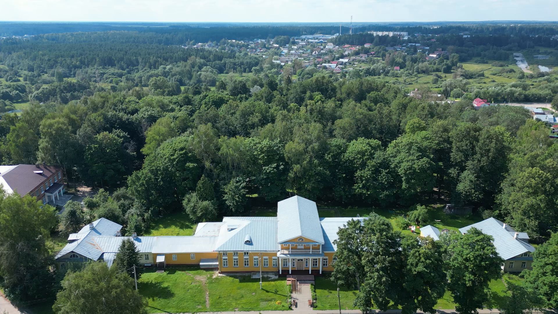 храм, туризм,фряново, видео с коптера,