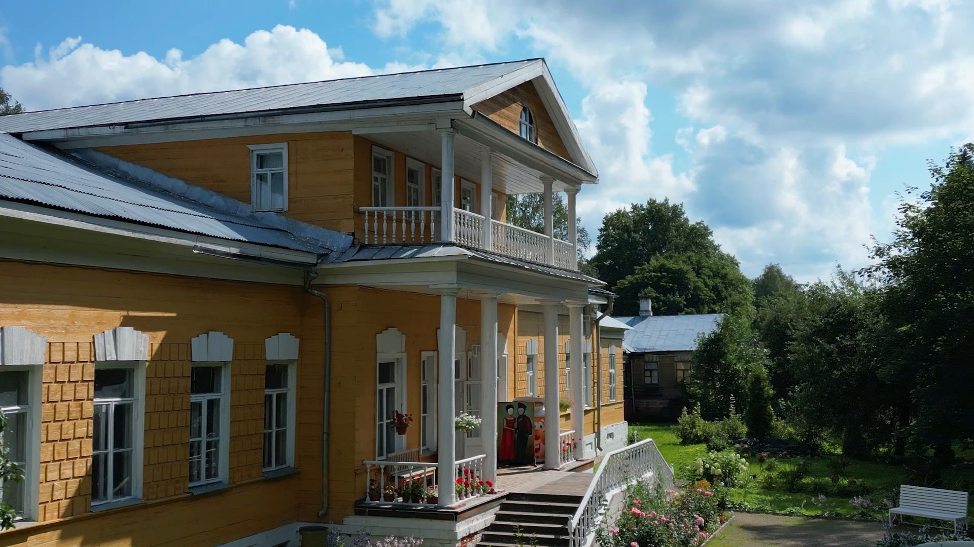 фряново, усадьба,культура, видео с коптера,