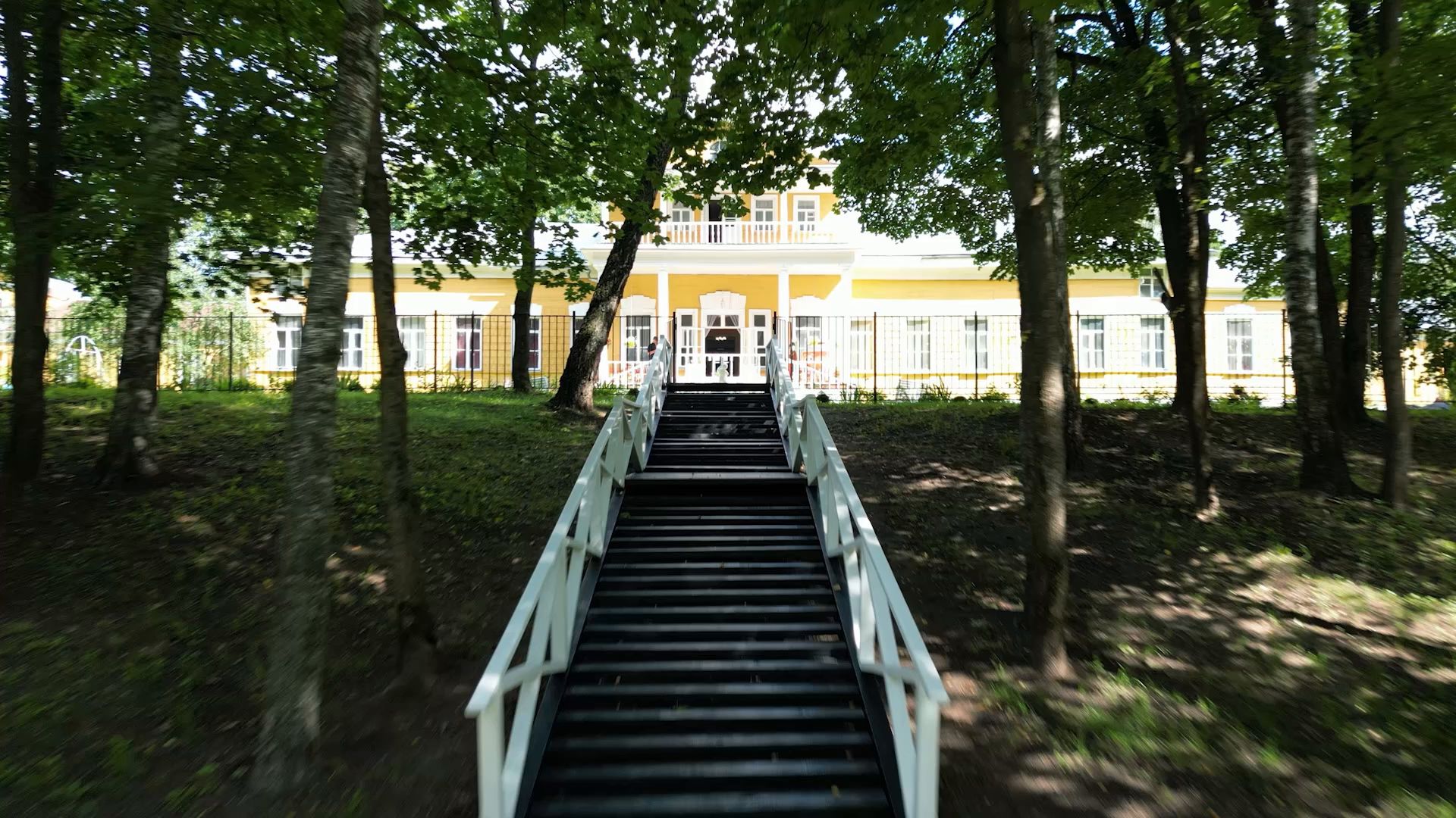 фряново, усадьба,культура, видео с коптера,