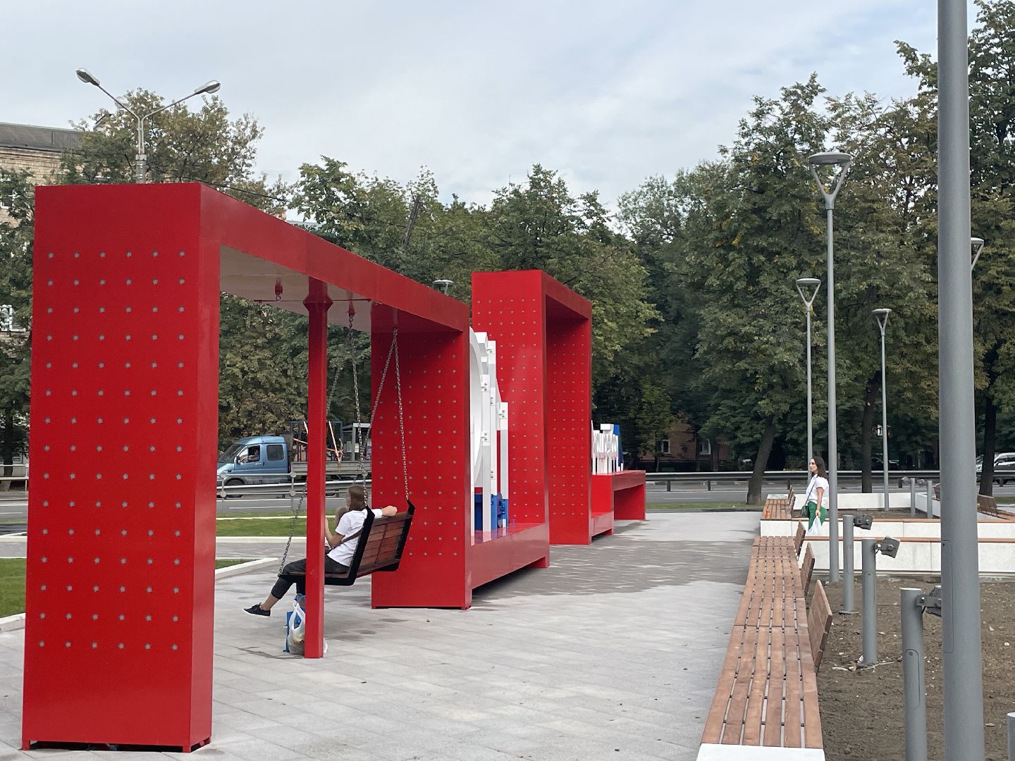 Сквер, проспект, люберцы, жители