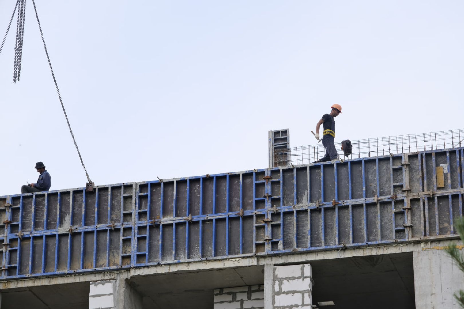 Пущино, стройка,