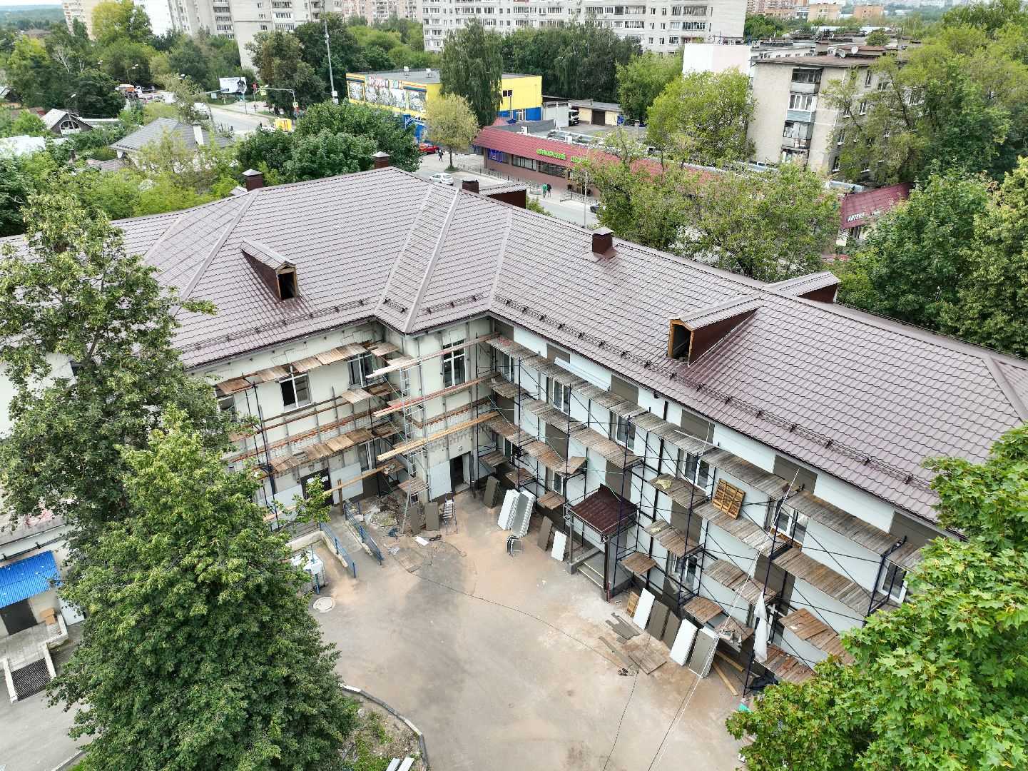 Люберцы, поликлиника, благоустройство, ремонт