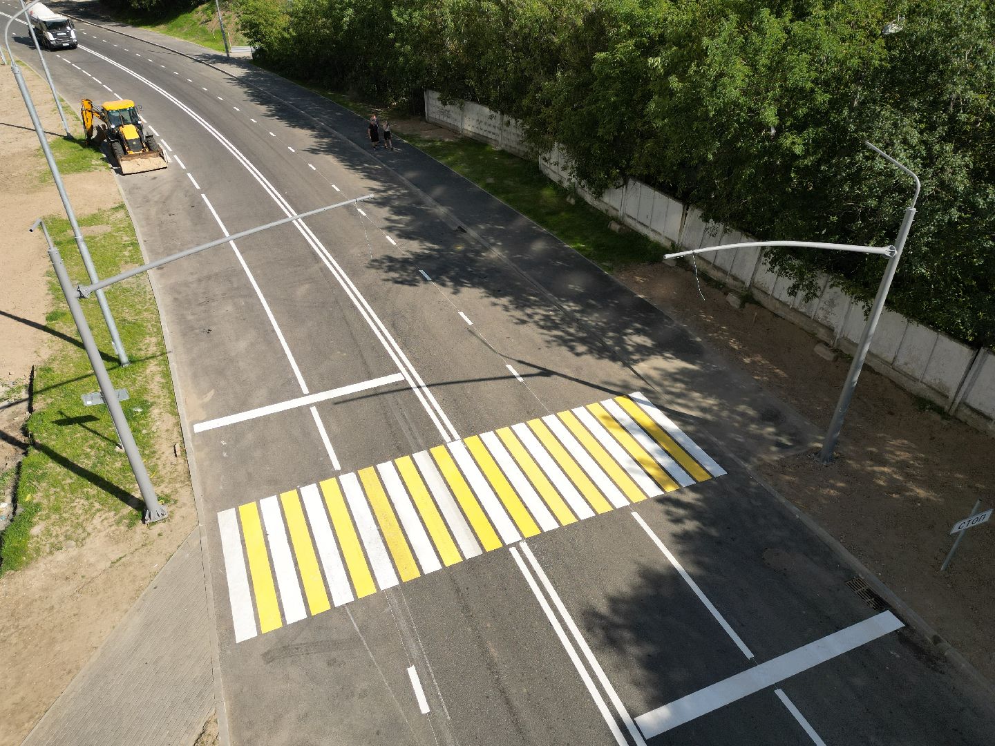 мякиннико, дорога,шоссе, видео с коптера,