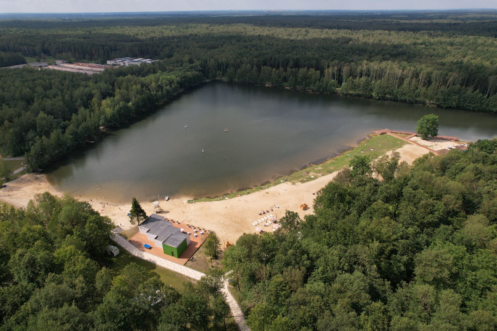 авангард, пляж,электросталь, видео с коптера,