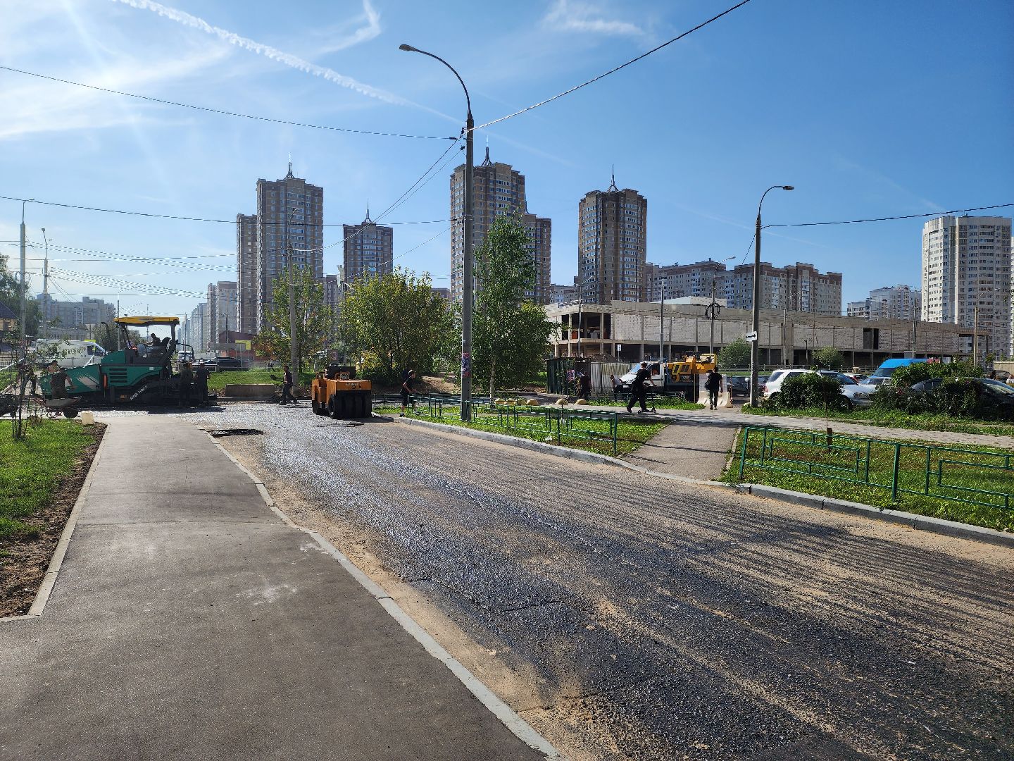 Подольск, благоустройство, двор, комплексное благоустройство дворов,