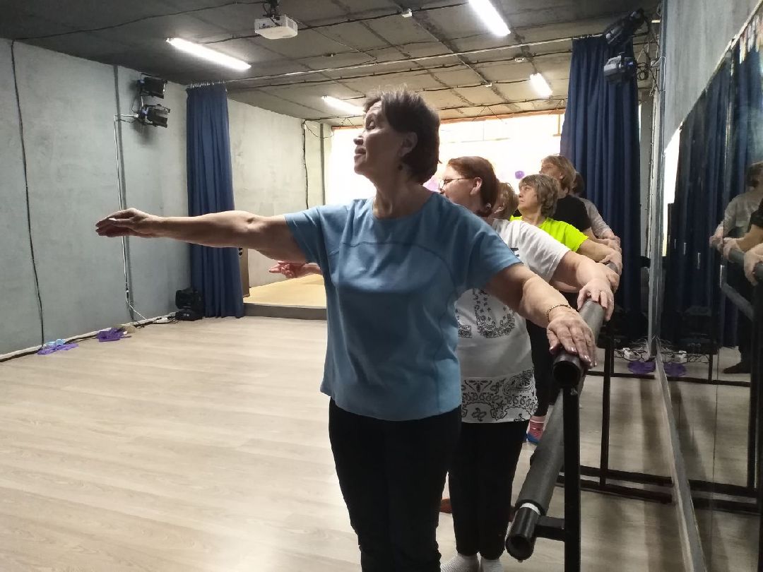 активное долголетие, спорт, здоровье, Лосино-Петровский, танцы, балет, гимнастика