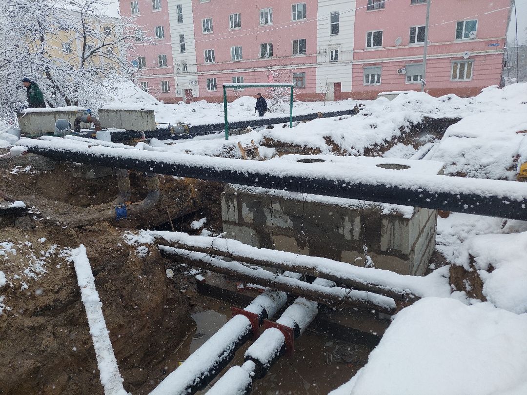 ЖКХ, ремонт, теплотрасса, модернизация, системы теплоснабжения, горячее водоснабжение, Воскресенский округ