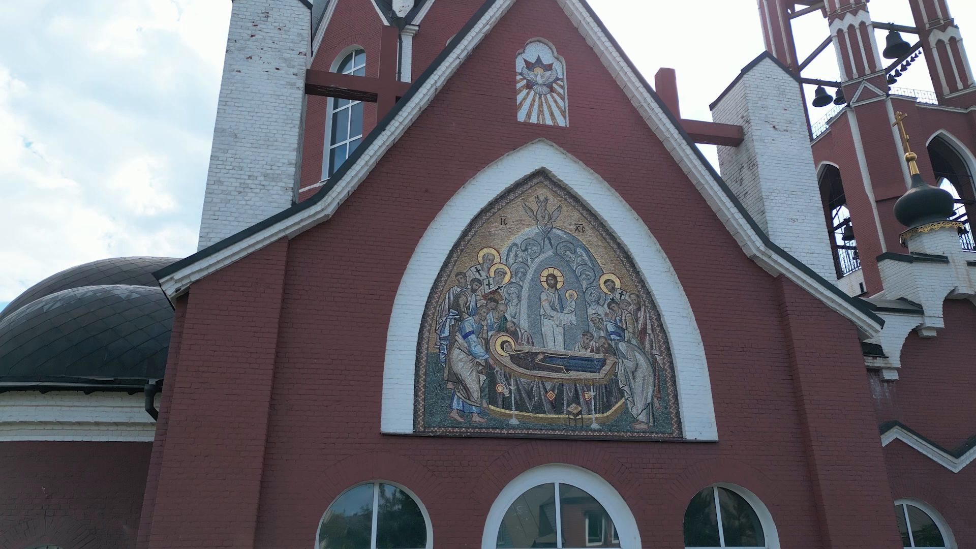 церковь, история,щёлково, видео с коптера,