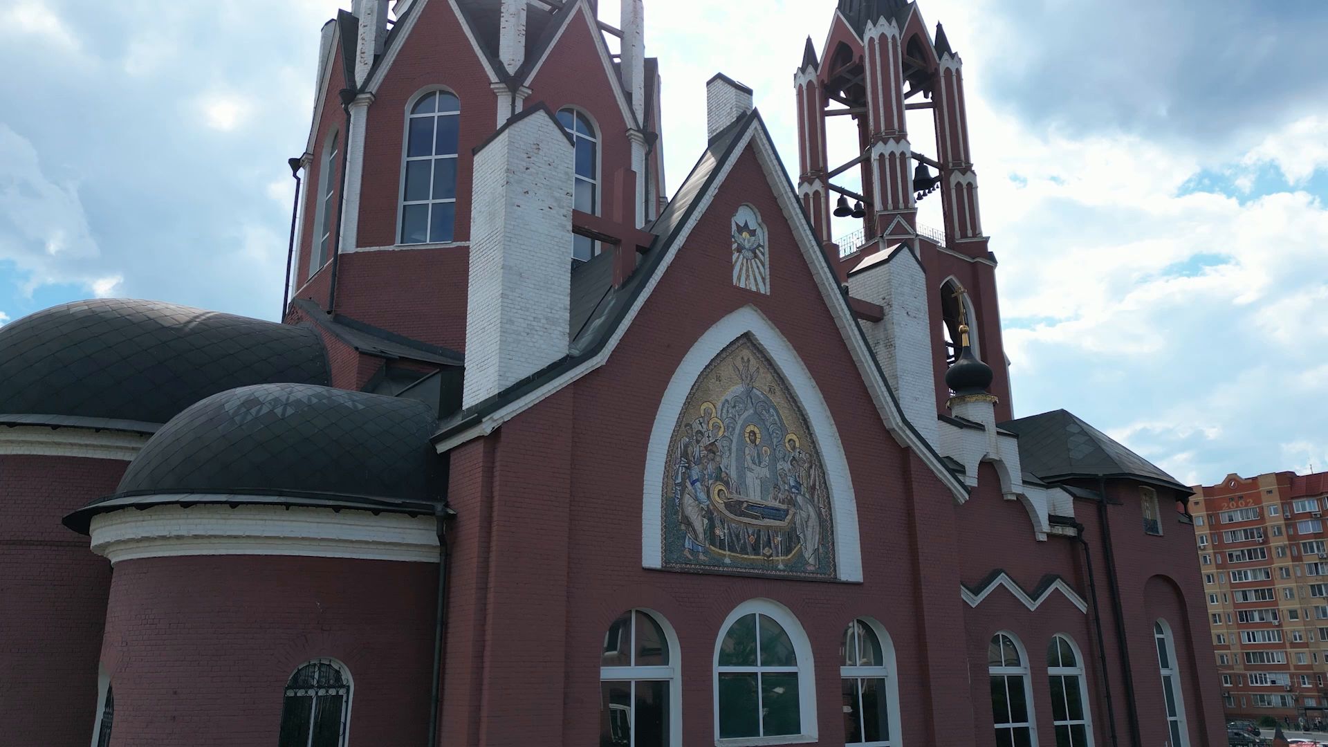 церковь, история,щёлково, видео с коптера,