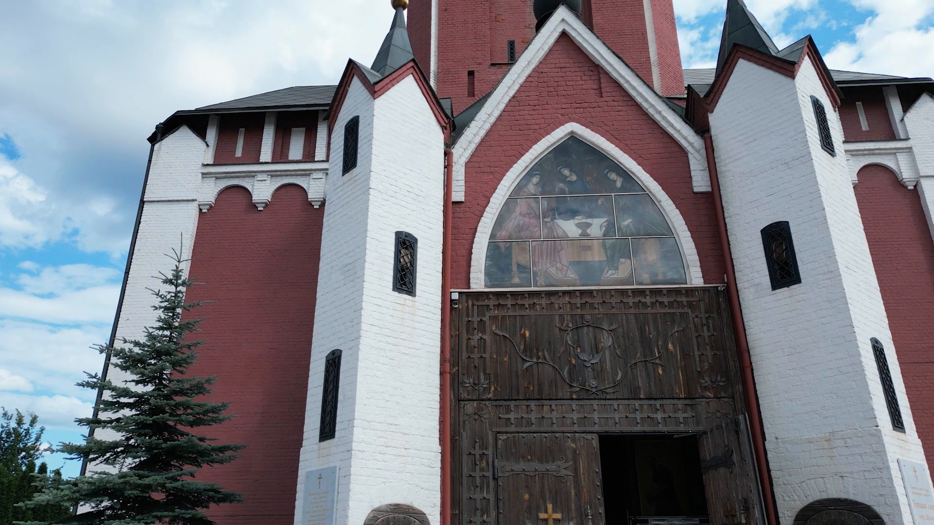 церковь, история,щёлково, видео с коптера,